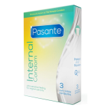 PASANTE - PRESERVATIVI FEMMINILI INTERNI SENZA LATTICE, CONFEZIONE DA 3