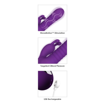 FANTASY FOR HER - FANTASY WAVE WAVEMOTION VIBRATORE RICARICABILE VIOLA
