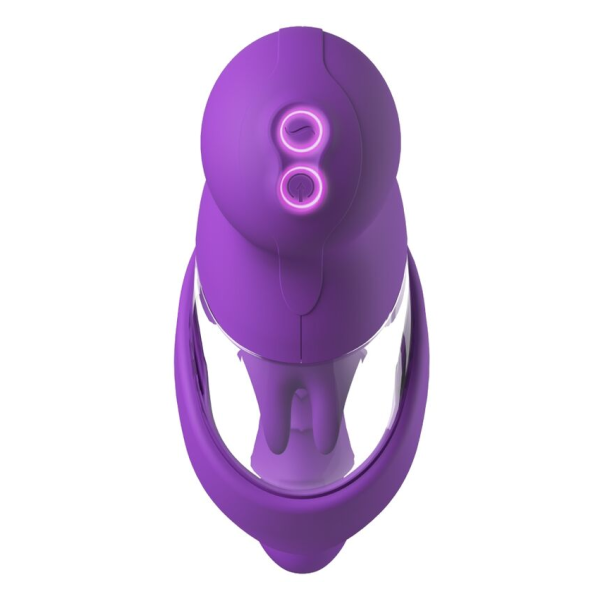 FANTASY FOR HER - VELOURA TOUCH G-SPOT PLEASURE PUMP PURPLE G-SPOT INTIMATE PUMP