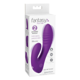 FANTASY FOR HER - SECRET LOVER DOUBLE-SPOT VIBRATOR GY CLITORIS RECHARGEABLE PURPLE