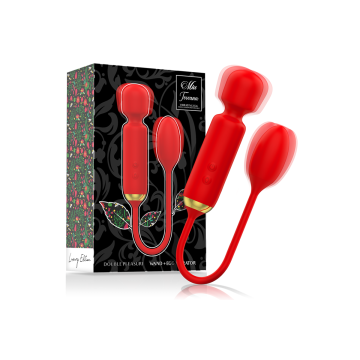 Mia - Toscana Double Pleasure Wand + Huevo Vibrador | Vybes.it