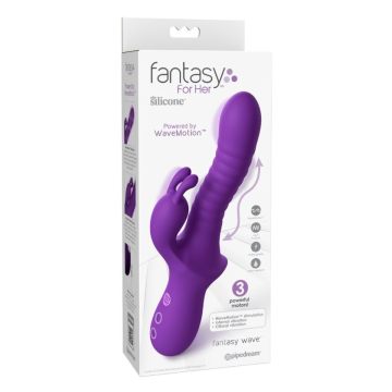 FANTASY FOR HER - FANTASY WAVE WAVEMOTION WIEDERAUFLADBARER VIBRATOR LILA