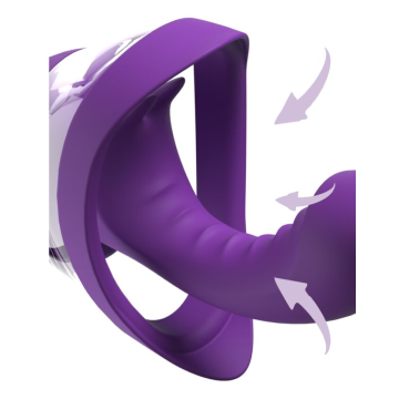 FANTASY FOR HER - VELOURA TOUCH G-SPOT PLEASURE PUMP PURPLE G-SPOT INTIMATE PUMP