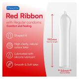 PASANTE - PRÉSERVATIFS RED RIBBON NATURELLE FORME 54 MM 144 UNITÉS