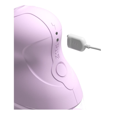 FANTASY FOR HER - VELOURA TOUCH PLEASURE PUMP INTIMATE PUMP WITH SUCTION AND VIBRATION PURPLE