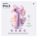 SATISFYER - PRO 2 GENERATION 4 CLITORAL STIMULATOR AMETHYST