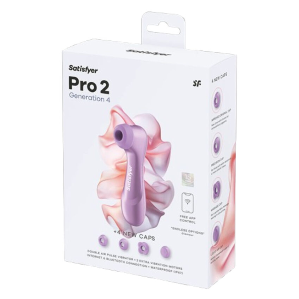 SATISFYER - STIMOLATORE CLITORIDEO PRO DI QUARTA GENERAZIONE - AMETHYST