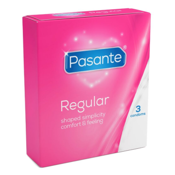 PASANTE - KONDOM REGULAR REIHE 3 EINHEITEN