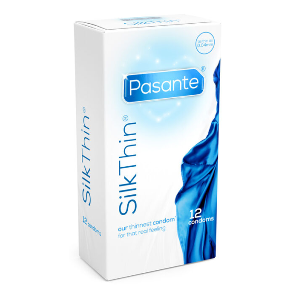 PASANTE - CONDOMS SILK MS FINE 12 UNITS