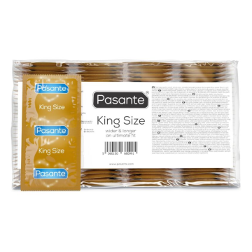PASANTE - CONDOMS KING SIZE BAG 144 UNITS
