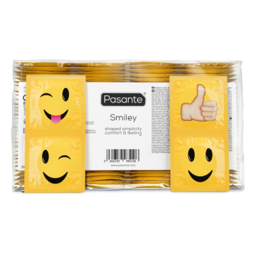 PASANTE - PRESERVATIVI SMILEY BAG 144 UNIT