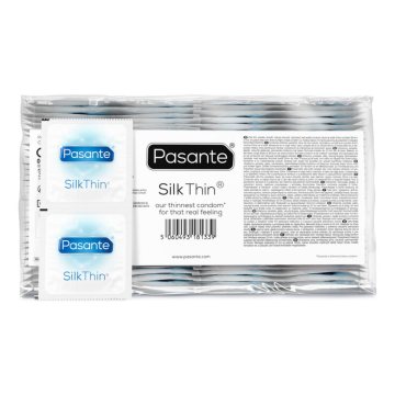 PASANTE - CONDOMS SILK THINEST 144 UNITS