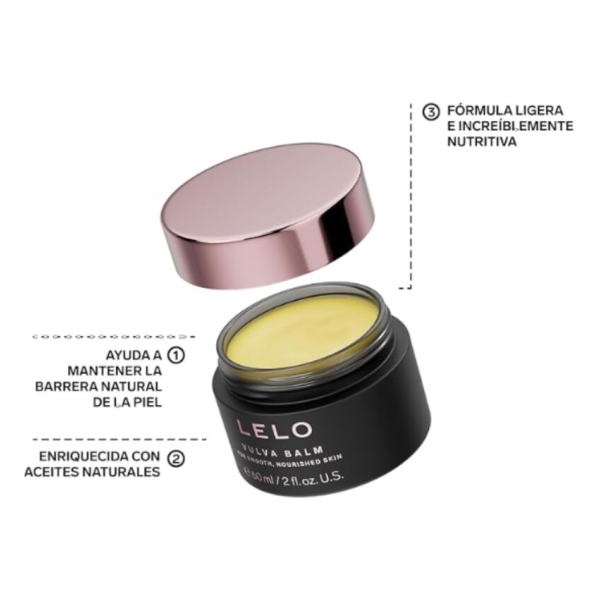 LELO - BAUME VULVAIRE SOIN HYDRATANT APAISANT POUR LA ZONE INTIME EXTERNE