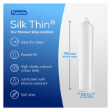 PASANTE - CONDOMS SILK MS FINE 12 UNITS