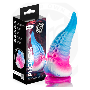 EPIC - PHORCYS DILDO CON TENTACOLI BLU, TAGLIA PICCOLA