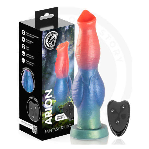 EPIC - ARION DILDO SYMPHONY OF PLEASURE RECHARGEABLE REMOTE CONTROL