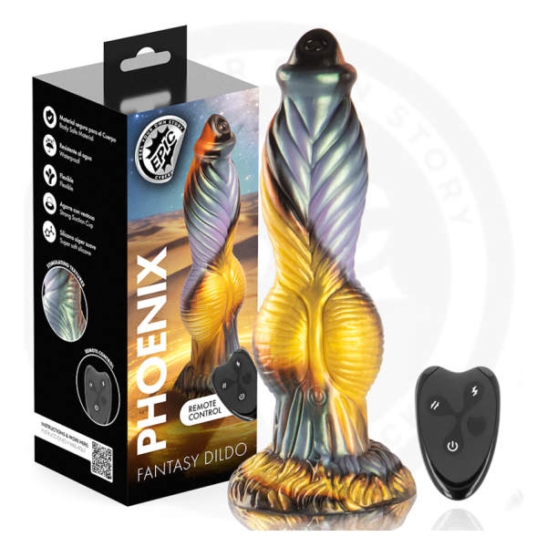 EPIC - PHOENIX DILDO LA RÉSURGENCE DU PLAISIR TÉLÉCOMMANDE RECHARGEABLE