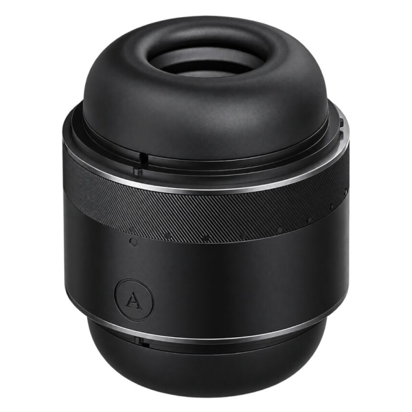 ARCWAVE - VOY MALE STROKER WITH 8 PRESSURE SETTINGS BLACK (10 ML LUBRICANT INCLUDED)