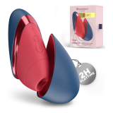 WOMANIZER - NEXT LIBERTY 3D PLEASURE AIR CLITORAL STIMULATOR BLUE/RED