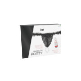 Intt Releases - Culotte Brésilienne Noire Avec Perles Et Gel