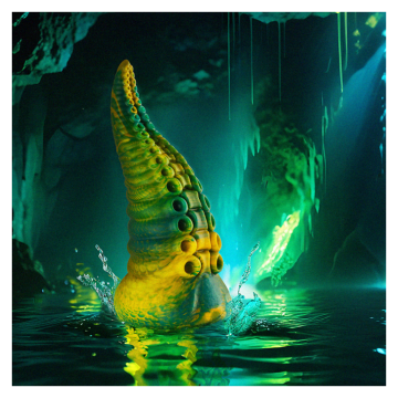 EPIC - CETUS GREEN TENTACLE DILDO LARGE SIZE