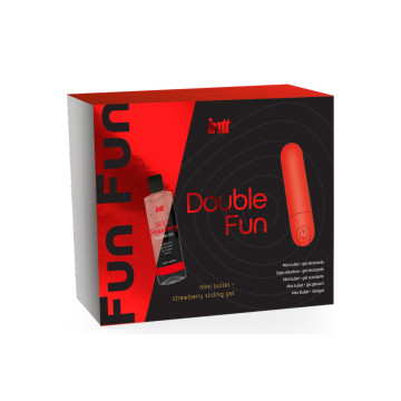Intt Releases - Double Fun Kit Con Bala Vibradora Y Gel De Masaje