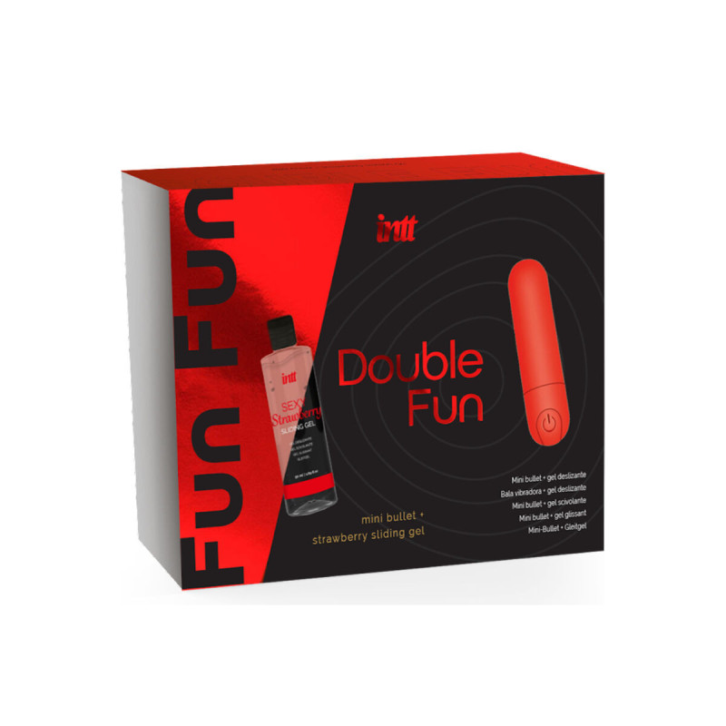 Intt Releases - Double Fun Kit Con Bala Vibradora Y Gel De Masaje