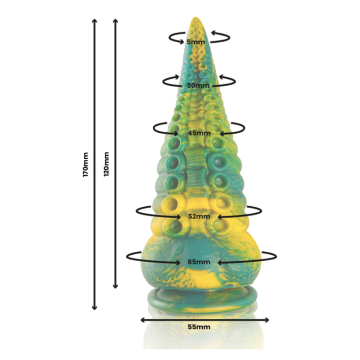 EPIC - CETUS DILDO TENTACOLO VERDE PICCOLO