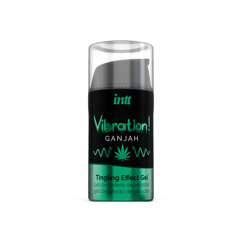 Intt - Potente Estimulante Íntimo Gel Vibrador Liquido Cannabis