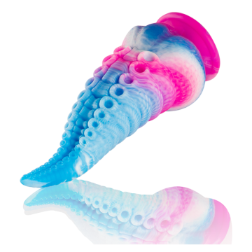 EPIC - PHORCYS DILDO CON TENTACOLI BLU, TAGLIA PICCOLA