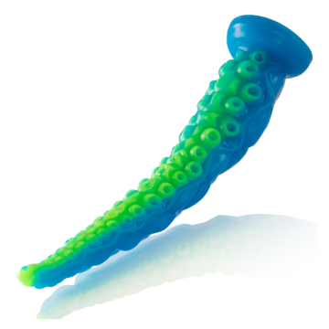 EPIC - SCYLLA FLUORESZIERENDER DÜNNER TENTAKELDILDO GROSSE GRÖSSE