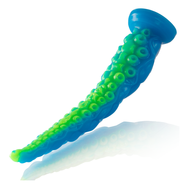 EPIC - SCYLLA FLUORESCENT THIN TENTACLE DILDO LARGE SIZE