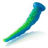 EPIC - SCYLLA DILDO CON TENTACOLI SOTTILI FLUORESCENTI, TAGLIA GRANDE