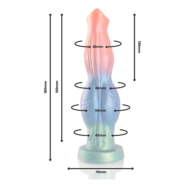 EPIC - ARION DILDO SYMPHONY OF PLEASURE TELECOMANDO RICARICABILE