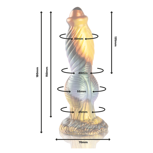 EPIC - PHOENIX DILDO LA RINASCITA DEL PIACERE TELECOMANDO RICARICABILE