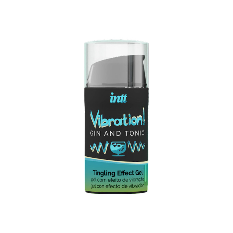 Intt - Potente Estimulante Íntimo Gel Vibrador Liquido Gin & Tonic