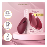 WOMANIZER - NEXT LIBERTY 3D PLEASURE AIR CLITORAL STIMULATOR BORDEAUX