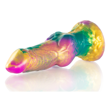EPIC - DILDO IRIS CON TESTICOLI ARCOBALENO DEL PIACERE