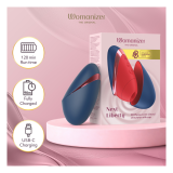 WOMANIZER - NEXT LIBERTY 3D PLEASURE AIR STIMULATEUR CLITORIAL BLEU/ROUGE