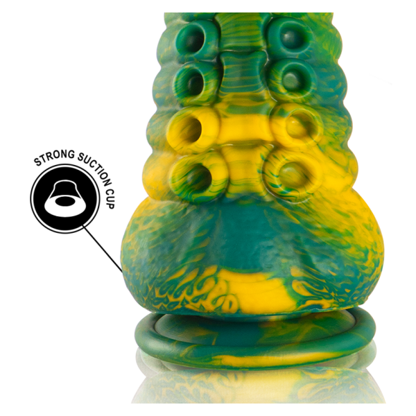 EPIC - DILDO CON TENTACOLI VERDI DI CETUS, TAGLIA GRANDE