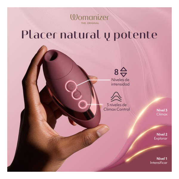WOMANIZER - NEXT LIBERTY 3D PLEASURE AIR KLITORALSTIMULATOR BORDEAUX