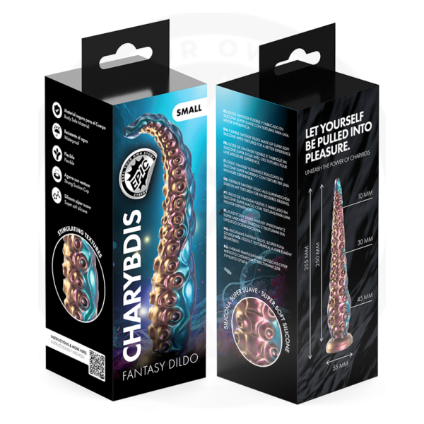 EPIC - DILDO A TENTACOLO DI CHARYBDIS DI PICCOLA DIMENSIONE