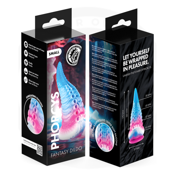 EPIC - PHORCYS BLAUER TENTAKEL-DILDO, KLEINE GRÖSSE