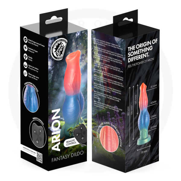EPIC - ARION DILDO SYMPHONY OF PLEASURE TELECOMANDO RICARICABILE