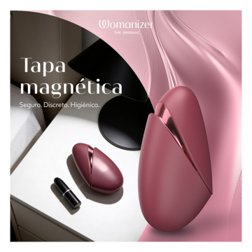 WOMANIZER - NEXT LIBERTY 3D PLEASURE AIR CLITORAL STIMULATOR BORDEAUX
