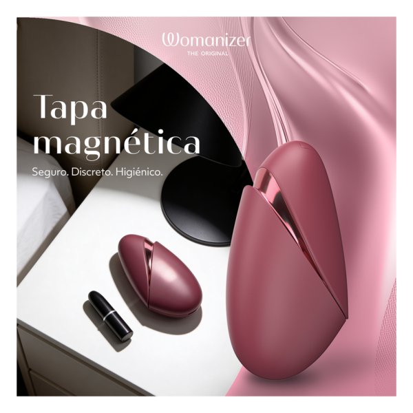 WOMANIZER - STIMULATEUR CLITORIAL 3D NEXT LIBERTY BORDEAUX