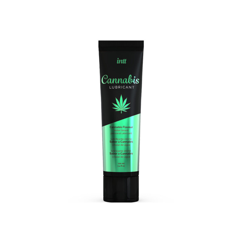 INTT LUBRICANTS - WATER-BASED INTIMATE LUBRICANT WITH CANNABIS FLAVOR…