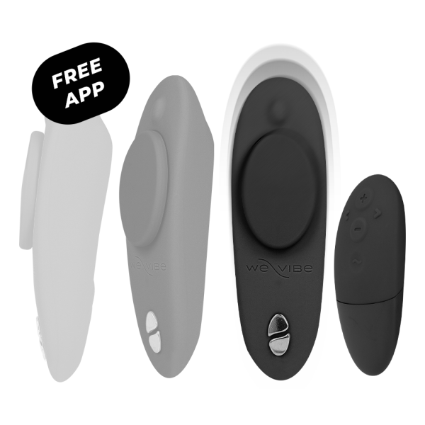 WE-VIBE - VIBRATEUR CLITORAL MOXIE + NOIR