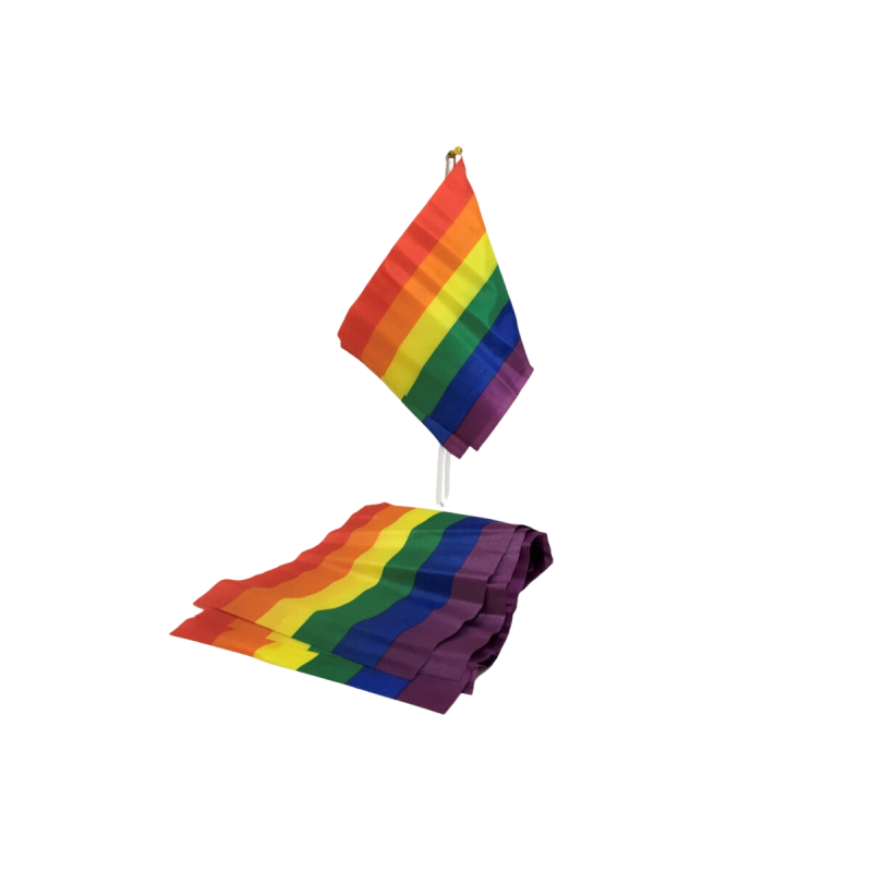 PRIDE - LGBT FLAG SMALL FLAG BANNER - Fun items | Vybes.it