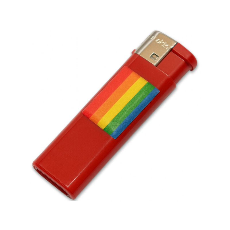 PRIDE - FUCSIA CHIARO CON BANDIERA LGBT - Accessori | Vybes.it